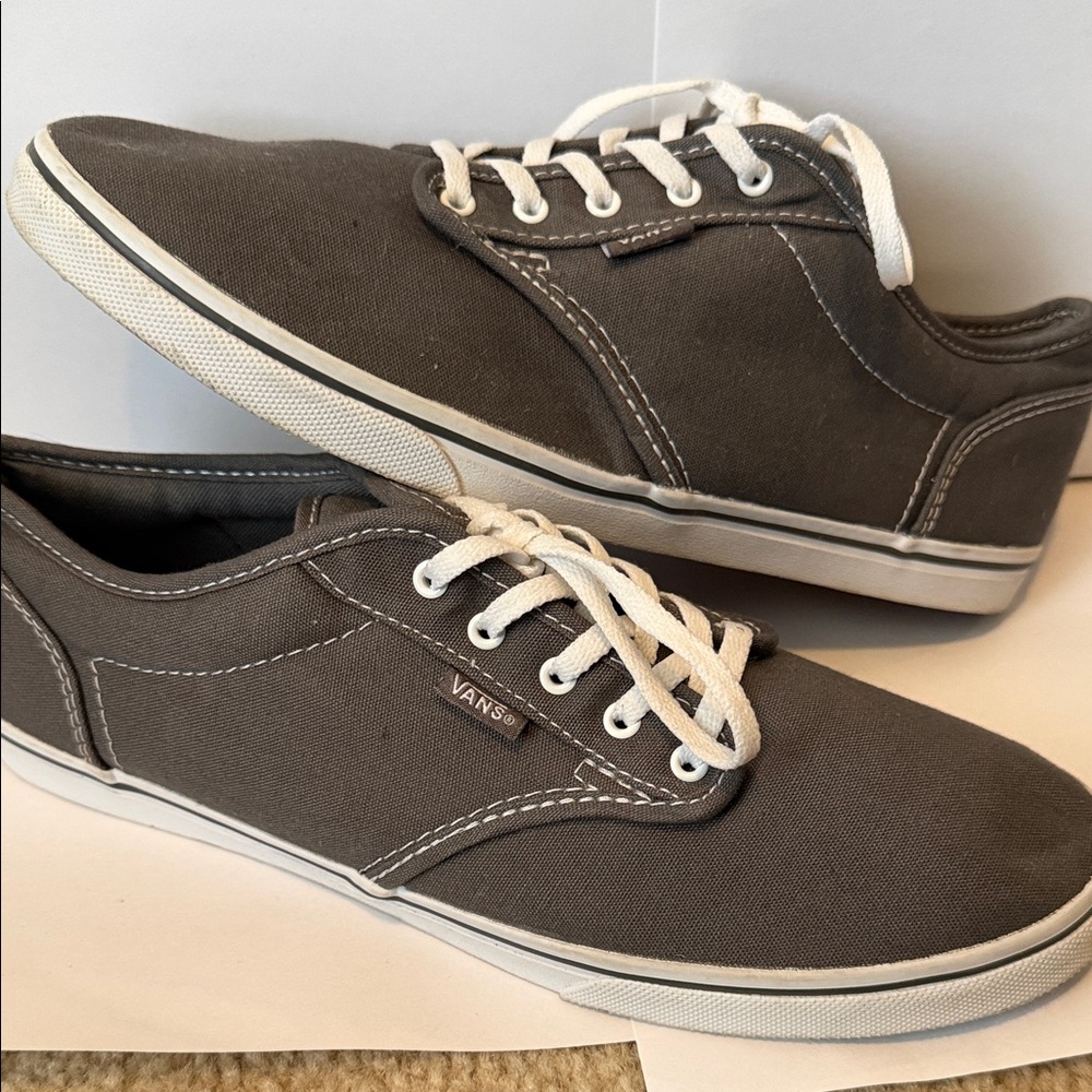 Vans Women’s Charcoal Canvas Sneakers